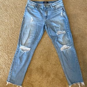 Women’s Silver Brand Mom Jeans Size 33